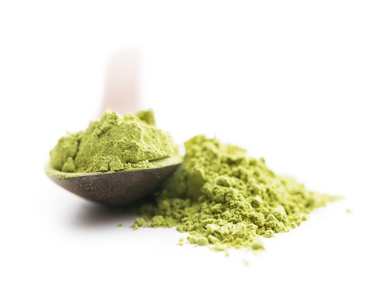 Green Matcha Tea Powder.